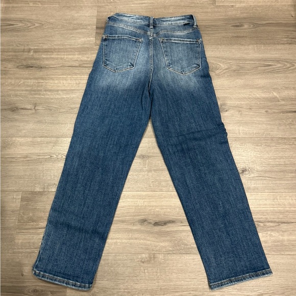 ❥𝐑𝐈𝐒𝐄𝐍 𝐉𝐄𝐀𝐍𝐒: Ankle with Crossbody Button - Picture 3 of 7